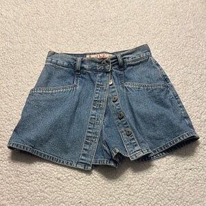 Vintage Classic Blue Women's Jean Skort